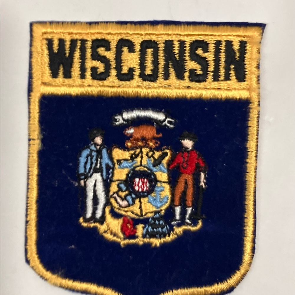 Wisconsin Embroidered Patch - Picture 3 of 5